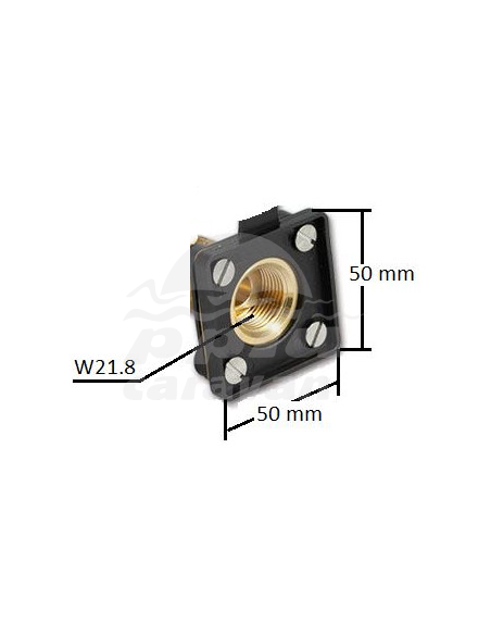 TOMA EXTERIOR GLP CODO 90º