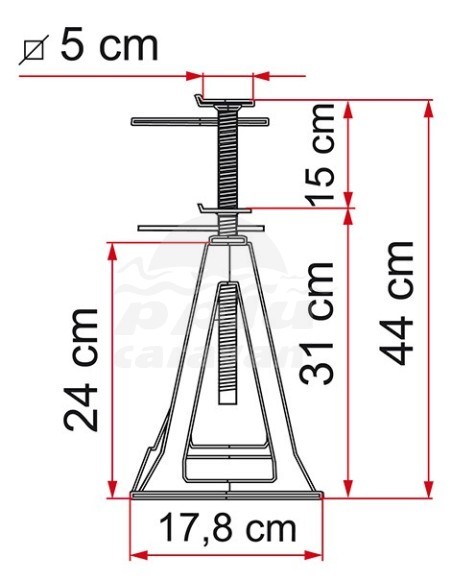 FIAMMA PLASTIC JACKS