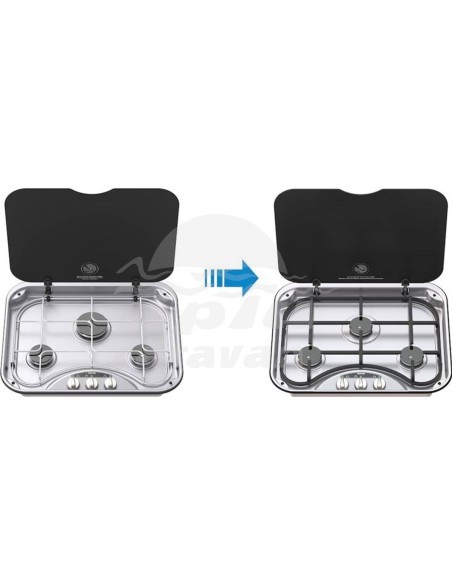 KIT REJILLA ACERO FUNDIDO THETFORD