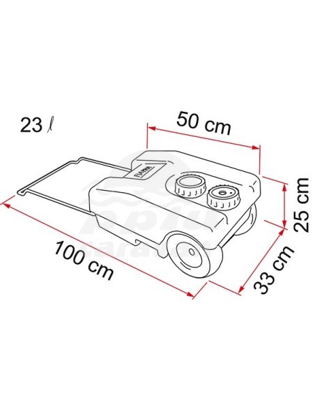 FIAMMA ROLL-TANK 23F