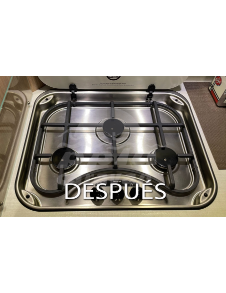 KIT REJILLA ACERO FUNDIDO THETFORD