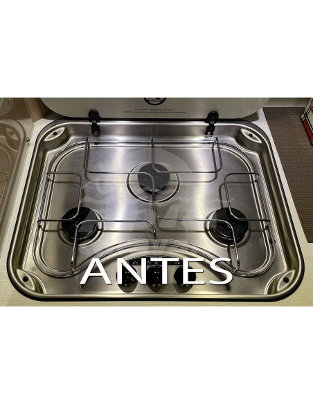 KIT REJILLA ACERO FUNDIDO THETFORD