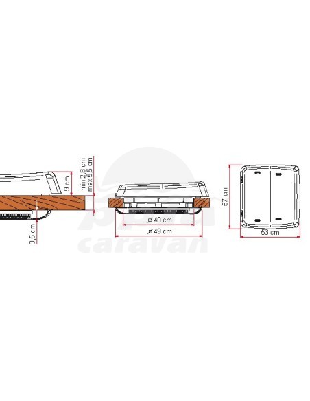 FIAMMA VENT 40 CRYSTAL