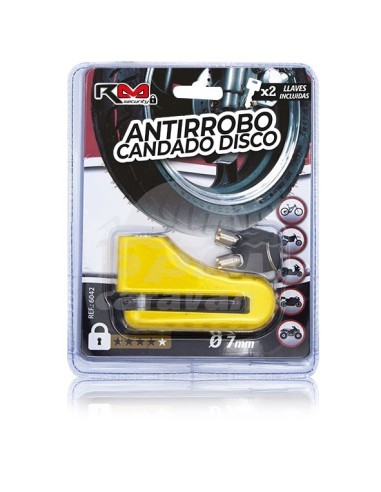 ANTIROBO MOTO DISCO 7MM