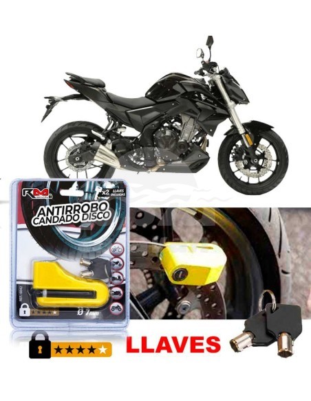 ANTIROBO MOTO DISCO 7MM