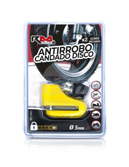 ANTIROBO MOTO DISCO 5MM