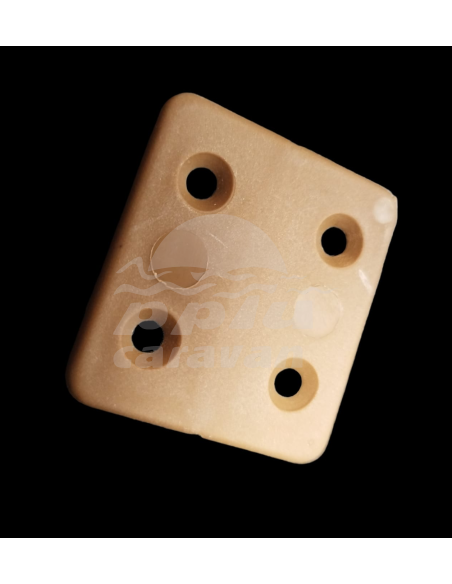 BISAGRA PLÁSTICO MARRÓN