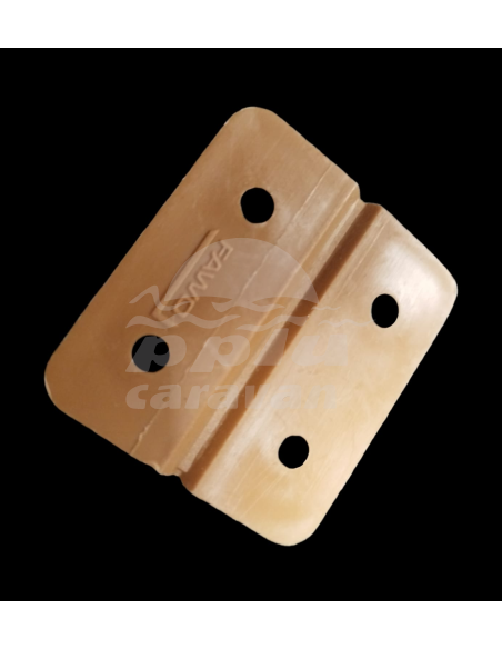 BISAGRA PLÁSTICO MARRÓN