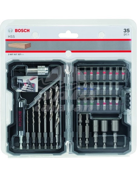 SET 35 PIEZAS BOSCH