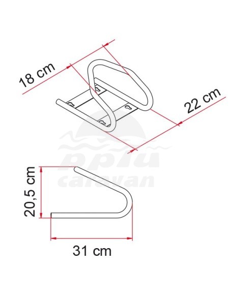 FIAMMA MOTO WHEEL CHOCK