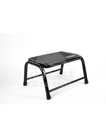 PELDAÑO 1 ESCALON METAL NEGRO