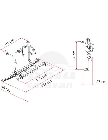 FIAMMA CARRY-BIKE CUSTOM