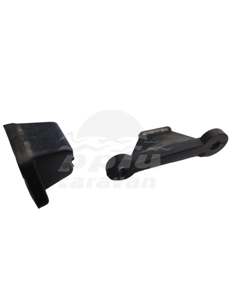 LIRA PUERTA RETENEDOR NEGRO