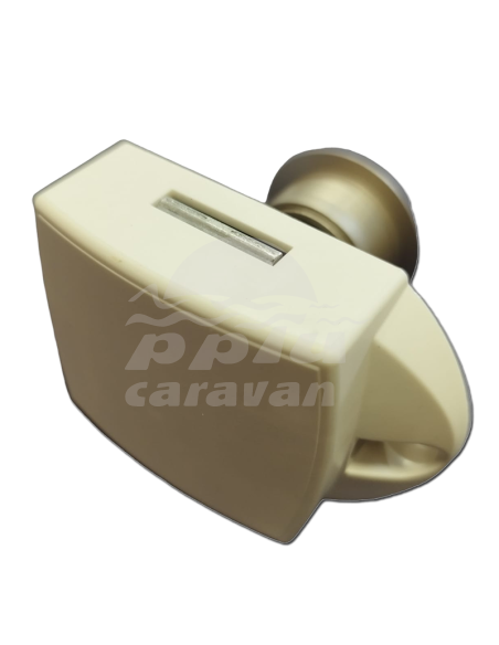 CERRADURA BOTÓN BLOQUEO PLATEADO