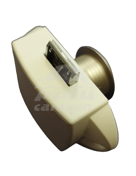 CERRADURA BOTÓN BLOQUEO PLATEADO