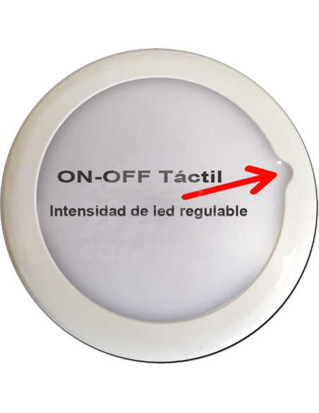 PLAFÓN LED TECHO TÁCTIL 4,5W