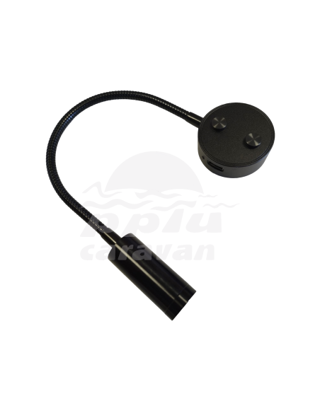 LED LECTURA TÁCTIL NEGRO