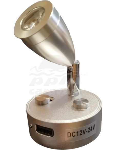 LED LECTURA TÁCTIL SILVER