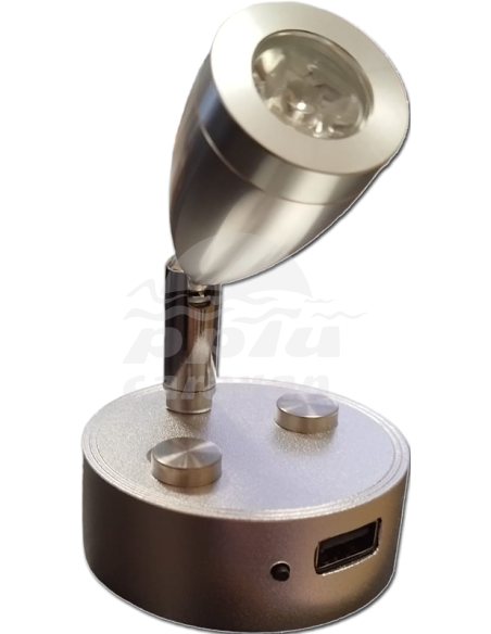 LED LECTURA TÁCTIL SILVER