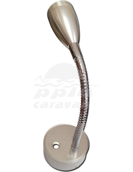 LED LECTURA TÁCTIL CUELLO CISNE SILVER