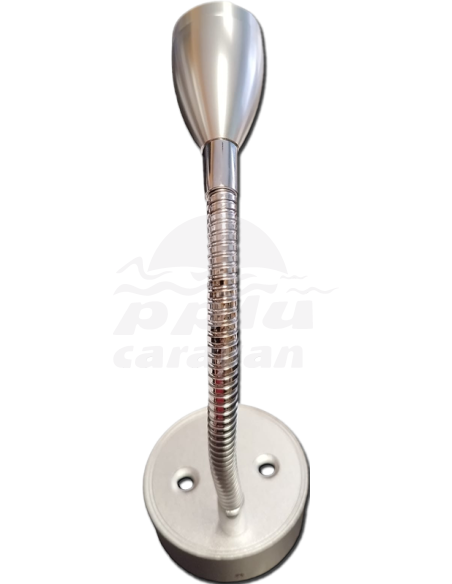 LED LECTURA TÁCTIL CUELLO CISNE SILVER