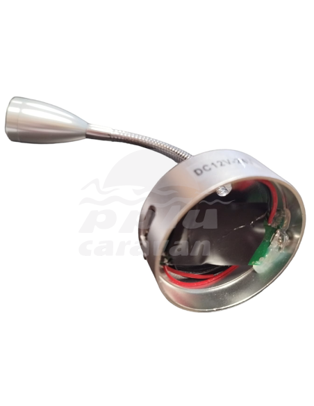 LED LECTURA TÁCTIL CUELLO CISNE SILVER