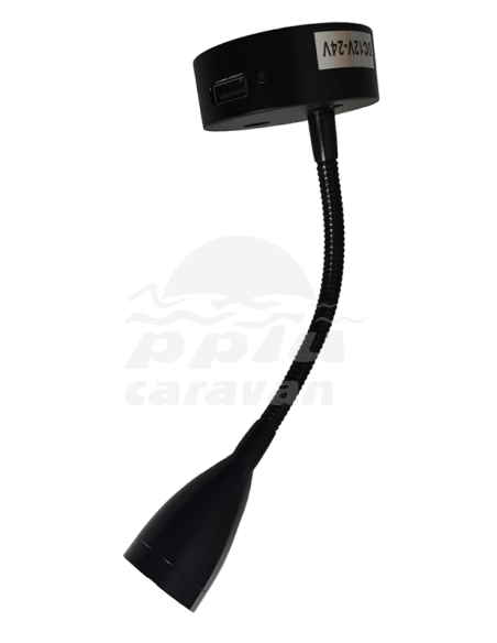 LED LECTURA TÁCTIL CUELLO CISNE NEGRA