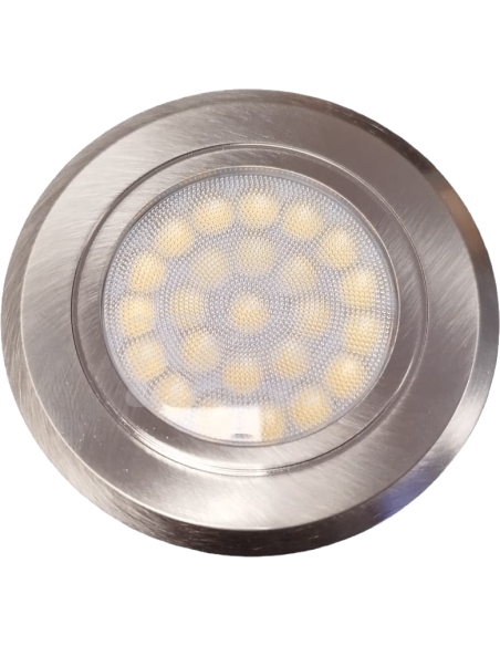 FOCO LED TACTIL NIQUEL