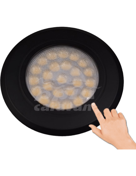 FOCO LED TACTIL BLACK