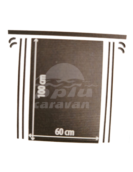 KIT PERSIANA ENROLLABLE NEGRA