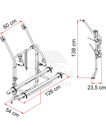 FIAMMA CARRY-BIKE T4 D