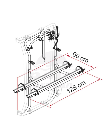 FIAMMA CARRY-BIKE FRAME DEEP BLACK