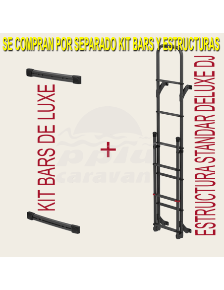 FIAMMA KIT BARS DELUXE TRANSIT 2014 DEEP BLACK