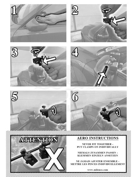 MILENCO AERO 4 CONVEXO PACKx2