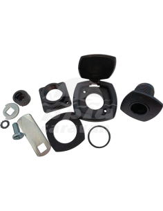 CERRADURA PORTÓN NEGRA 2