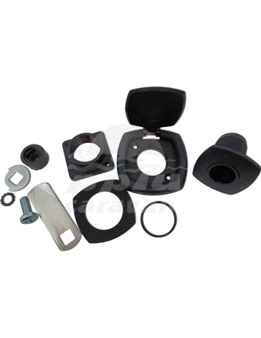 CERRADURA PORTÓN NEGRA