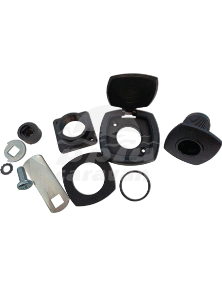 CERRADURA PORTÓN NEGRA