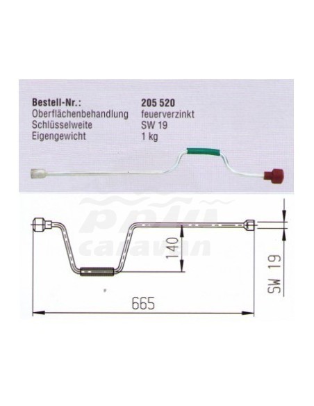 AL-KO MANIVELA 205520