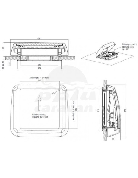 DOMETIC MICRO HEKI 28