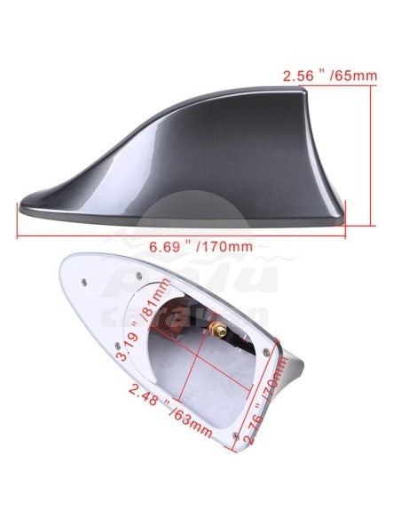 ANTENA TIBURÓN BLANCA