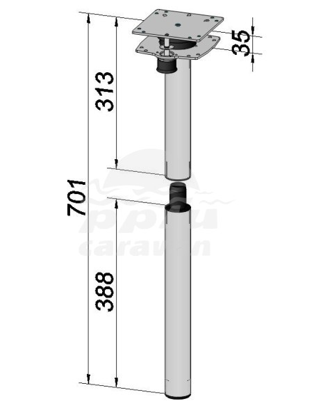 ILSE PATA MESA GIRATORIA