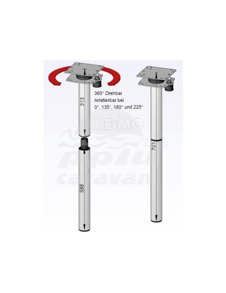 ILSE PATA MESA GIRATORIA