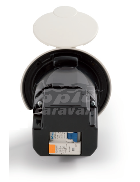 TOMA EXTERIOR CON PROTECCIÓN