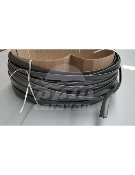 CANTO EN T GRIS OSCURO 15MM