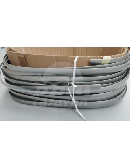 CANTO EN T GRIS PLATA 15MM