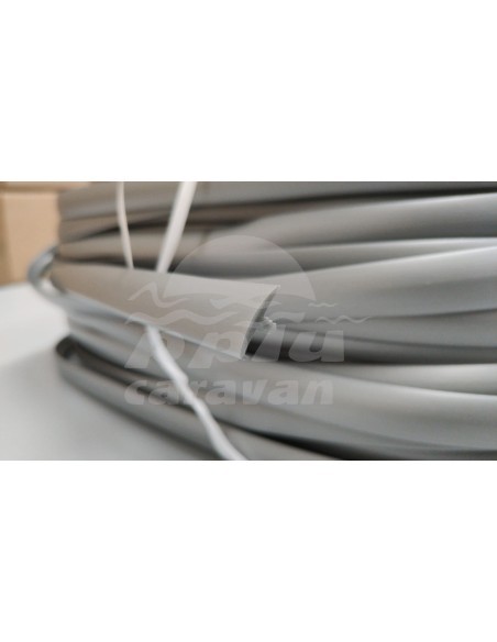 CANTO EN T GRIS PLATA 15MM