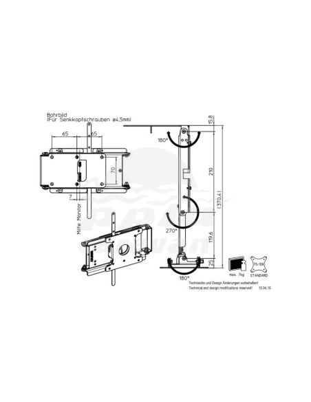 SOPORTE TV SKY BASIC 2