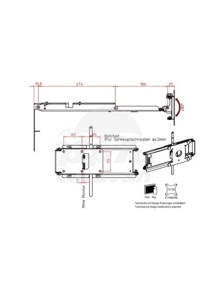 SOPORTE TV BASIC 2XL