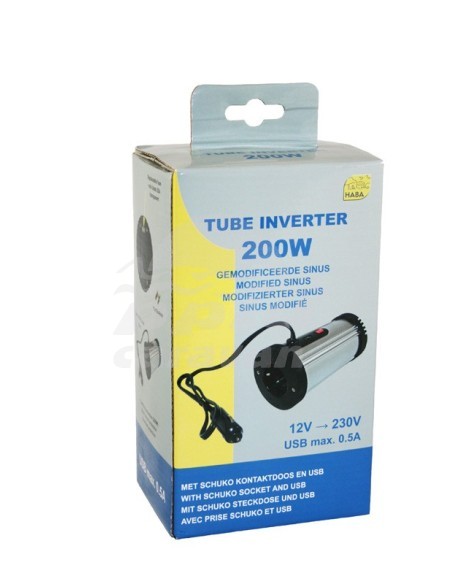 INVERSOR CON USB 200W