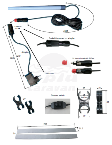 LUZ EXTERIOR AVANCÉ TIENDA